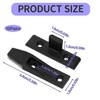 10 Pairs Bath Panel Clips Easy to Setup Plinth Clips