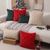 Allorry Christmas Pillow Covers 12 x 20 Set of 2