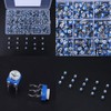 375Pcs 15 Values Potentiometer Variable Resistor Assortment Kit with Box