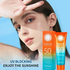 [Overseas] Round Lab Sunscreen, a cross-border foreign trade TVLV white UV protection cream 80g waterproof UV 80g/Style 1 5ea
