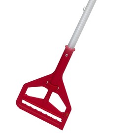 KLHB-YF 60 Inch Mop Handle Commercial Heavy Duty,Industrial Metal Mop Stick Replacement Quick Change,Clamp Mop Handle Quick Change for Wet Mop,Industrial Mop Handle for Floor Cleaning