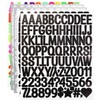 YIKTUNQ 480 Pieces Letter Stickers, 1 in Waterproof Letter Number
