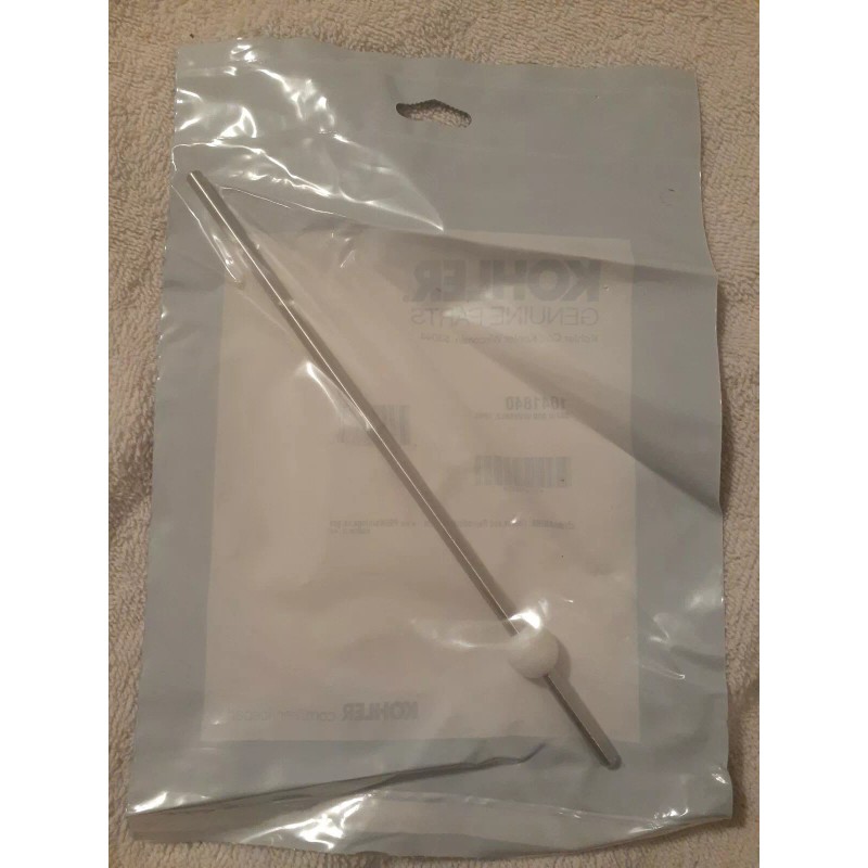 Kohler GENUINE KOHLER K-1041840 Long Replacement Drain Rod w/Overmold (9"