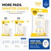 Soft Plus Almohadillas de algodón para cara, 500 unidades (400