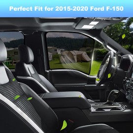 XCBYT Car Window Shades - 4 Pack for 2015-2020 f 150 Sun Shade Side Window Sun Shade Car Window Shade for Baby with Breathable Mesh Insulate Heat and UV for Sleep Camping Breastfeeding