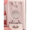 HAYDEN Central Vacuum Wall Inlet - White Square Door 1700-01