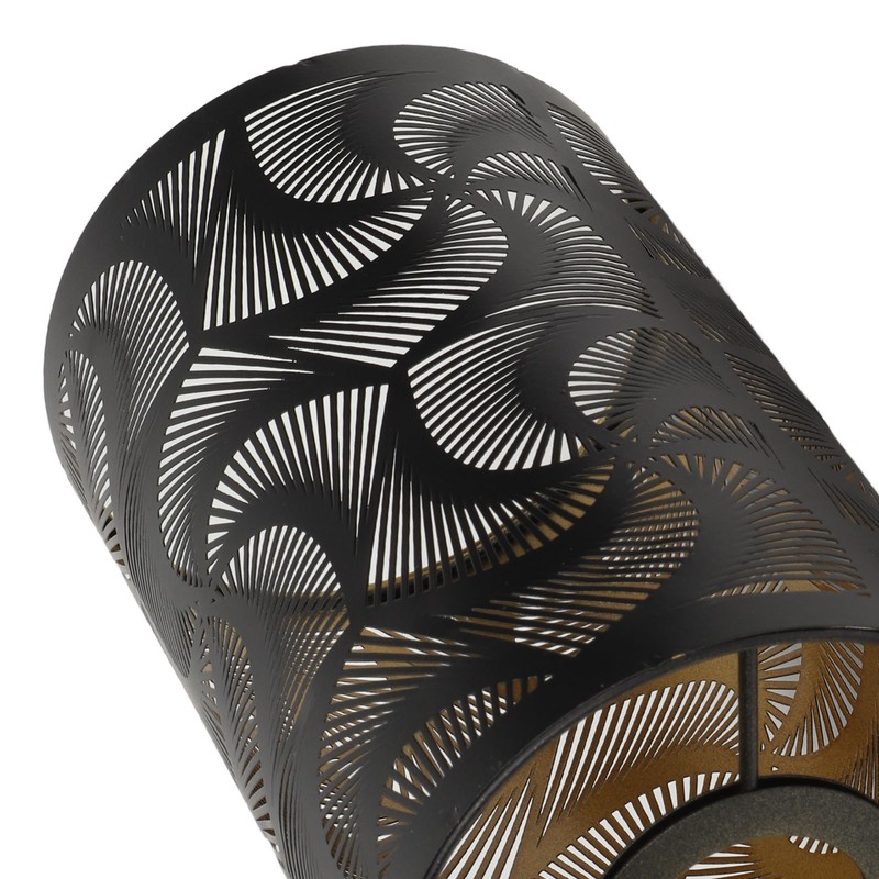 Windmill Shadow Metal Lamp Shades Hollow Carved Lampshade Modern Style