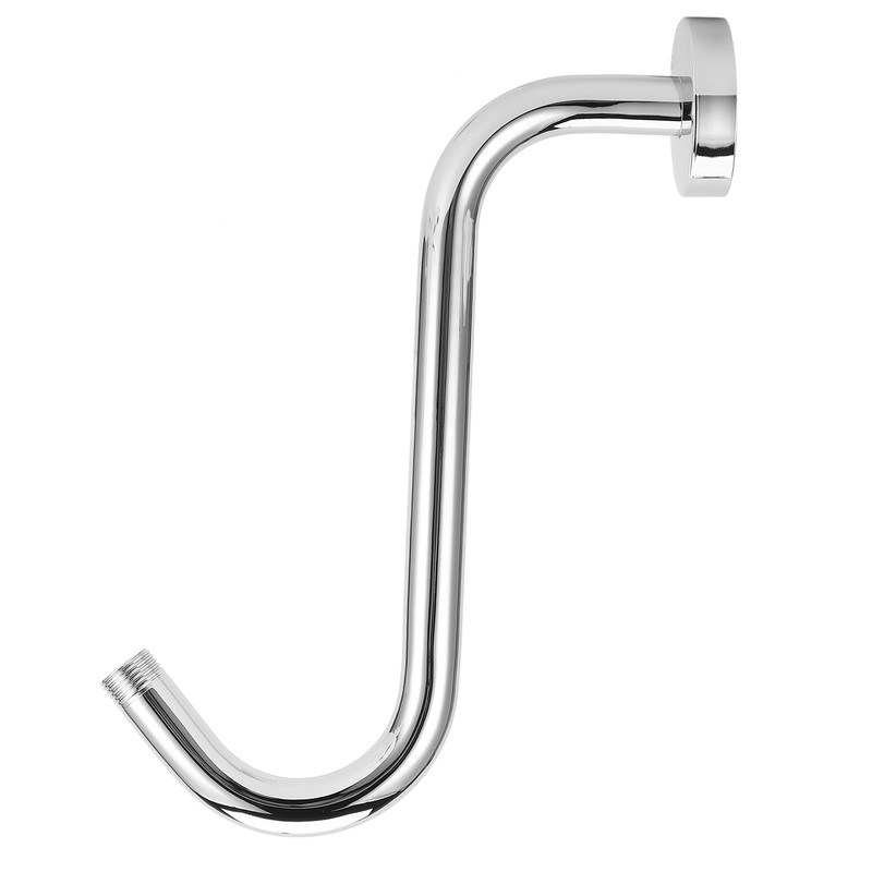 NPT1/2 Shower Arm SShape 8in Stainless Steel Electroplating Shower Head