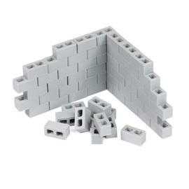 1/24 Scale Miniature Cinder Blocks – 100 Pack - Realistic Dollhouse & Diorama Building Material – Lightweight, Easy to Glue – Ideal for Model Builders & Architectural Projects