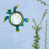 SOTALING Turtle Outdoor Thermometer - Wall Mount Thermometer - Green