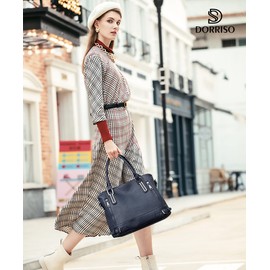 DORRISO Women's Shoulder Bag Fashion Handbag Shoulder Bag Lightweight Casual Travel Daily Women's PU Leather Portable Shoulder Bags, blue, shoulder bags