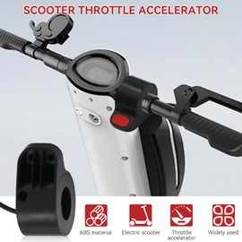 Electric Scooter Finger Throttle, Throttle Accelerator Accessories Replacement Finger Thumb Speed Throttle for M365 G30 Pro2 1S Electric Scooter(Red)
