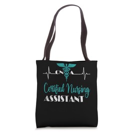 CNA Certified Nursing Assistant Nurse Healthcare Workers Tote Bag