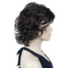 Lydell 12" Short Curly Wigs Soft Shaggy Layered Classic Cap