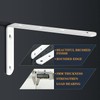 Sayayo Shelf Bracket Heavy Duty Wall Shelf Brackets Stainless Steel