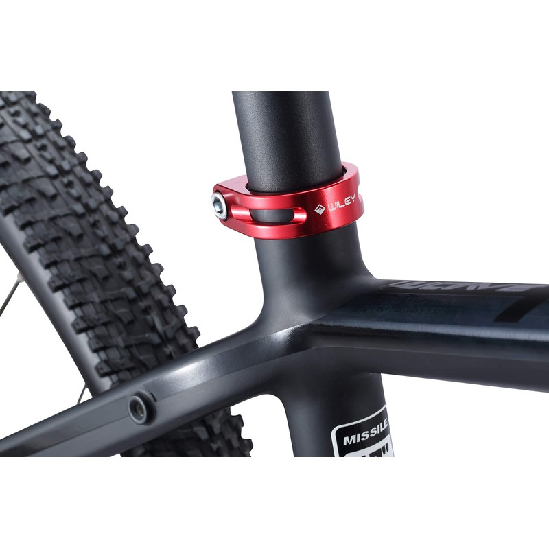 wilethree MTB Road bicycle Seat Post Clamp Aluminium Alloy 31.8mm