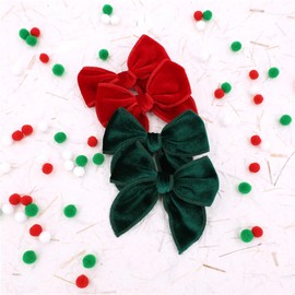 Velvet Bow Hair Clips for Baby Girl Velvet Hair Bows Alligator Clip Barrettes Accessories for Toddler Kids Little Girl Teens Women (Small Velvet Fable 24 pcs)