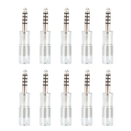 10Pcs 5-Pole 4.4mm to 3.5mm Balanced Headphone Jack Adapter for Sony NWZX507 DMPZ1 NWZX300A NWWM1Z