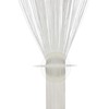 Relaxdays White Thread / String Curtain - Can Be Shortened