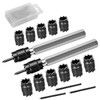 Reppkyh 15-Pack Spot Weld Cutter Sets - Double Sided 3/8"