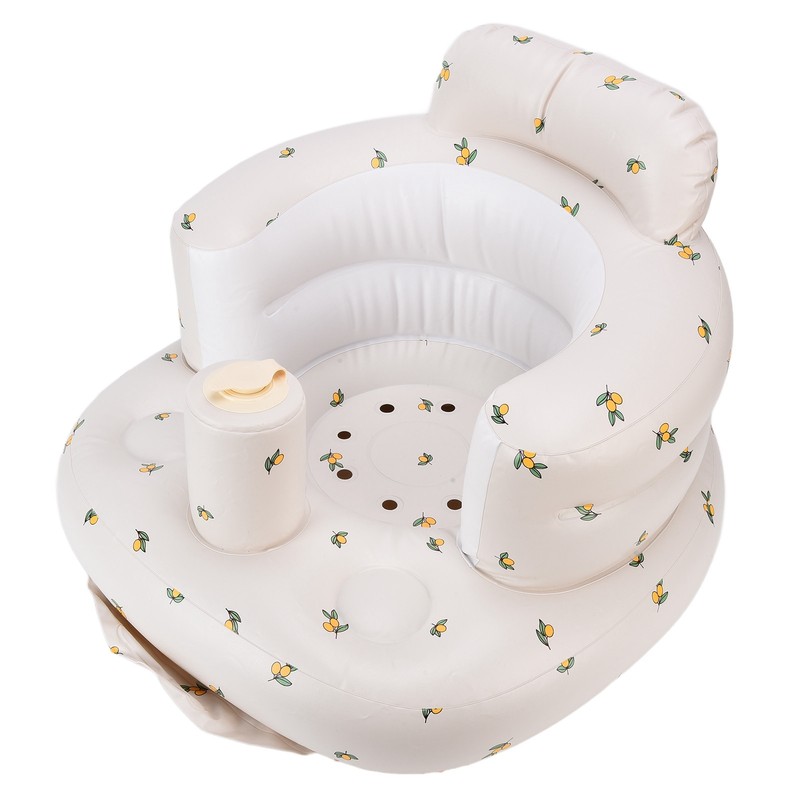 Multifunctional Baby PVC Inflatable Spine Protection Bathroom Sofa Learning Eating