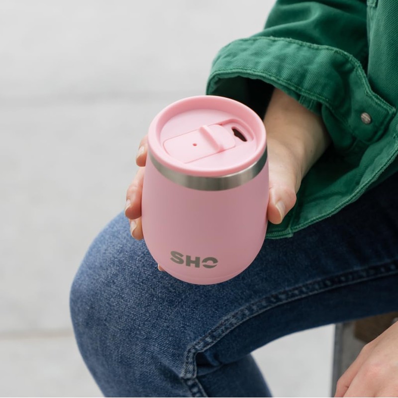 SHO Pacto - Ultimate Insulated Stainless Steel Reusable Coffee Cup
