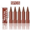 Dunuf 5 Pzs Labiales Mate Hidratantes Fáciles De Aplicar