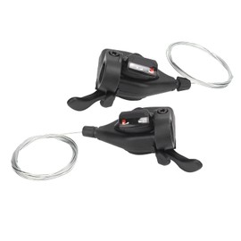 Keenso Bicycle Shift Lever, 3 X 9 Speed Bike Shift Brake Lever Bike Gear Shift Lever Bicycle Shifter Levers Brake Conjoined Derailleurs Bike Disc Handle Trigger Bicycles and Spare Parts