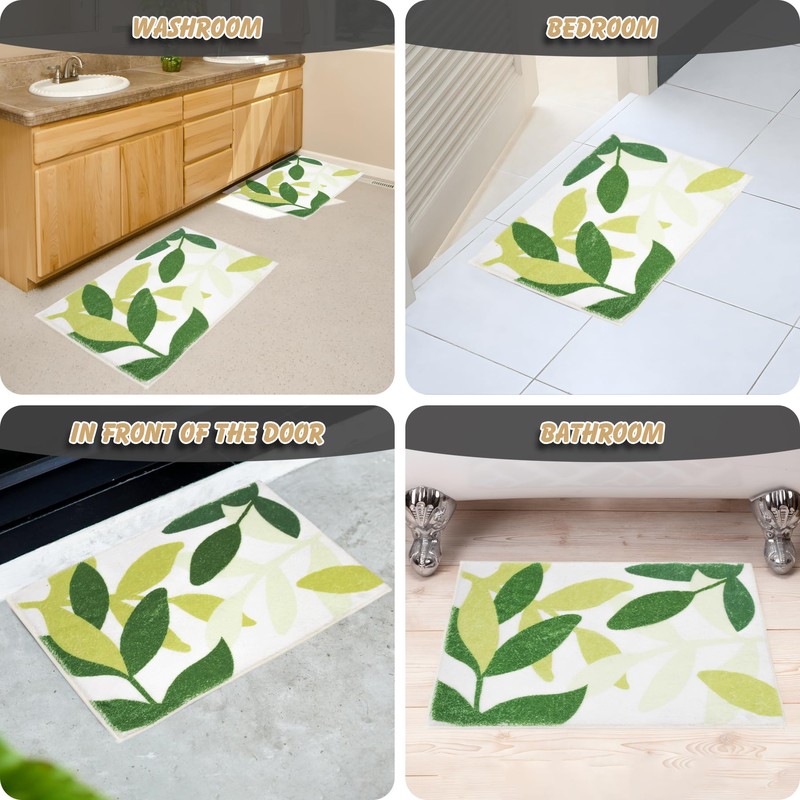 Spesh Bath Mat for Bathroom, 40x60 cm Non Slip Bathroom