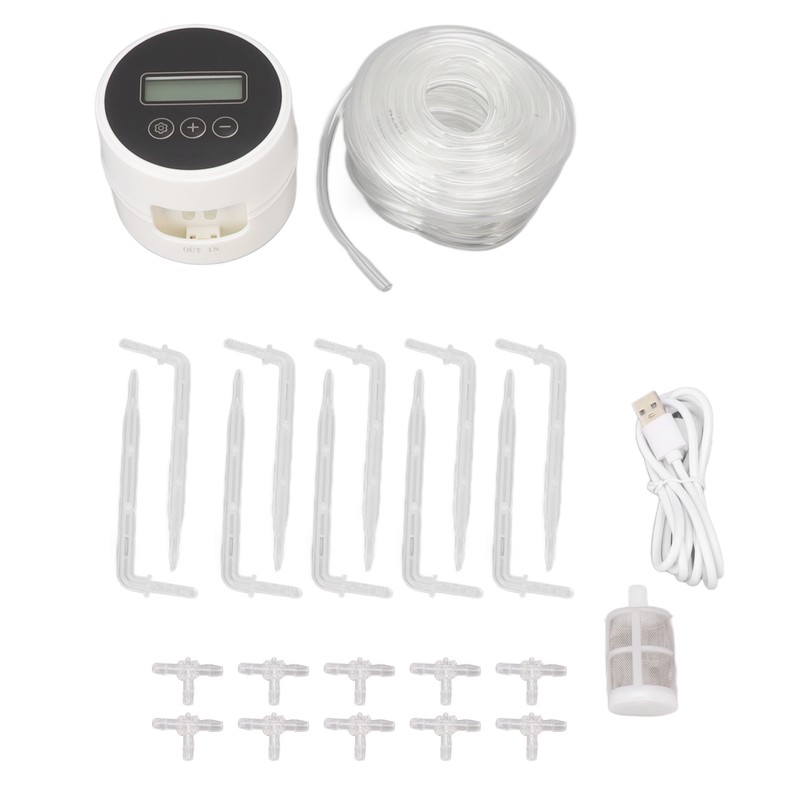 Black Timer Indoor Automatic Watering Device System Automatic Irrigation Waterer