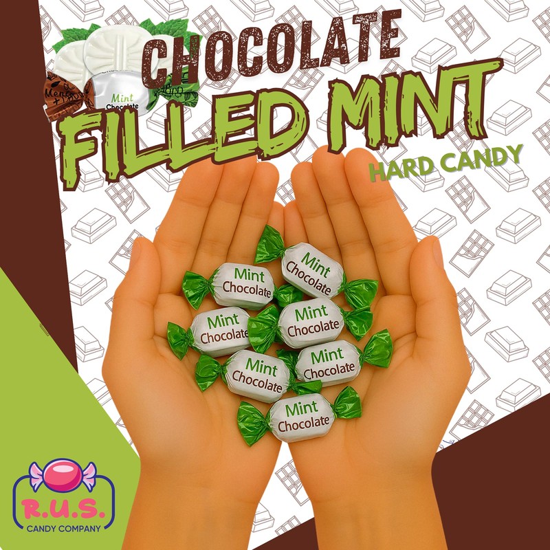 RUS Candy Company Chocolate Filled Mint Hard Candy – About