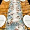 Fall Cucurbit Table Runner Leaf Tablecover Autumn Maple Leaves Table