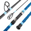 SHOUDE 9FT 4-Piece Travel Surf Fishing Rod, Saltwater Spinning Pole