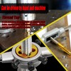 9/16-18 UNF Tap and Die Set for Metal,M2 HSS Thread