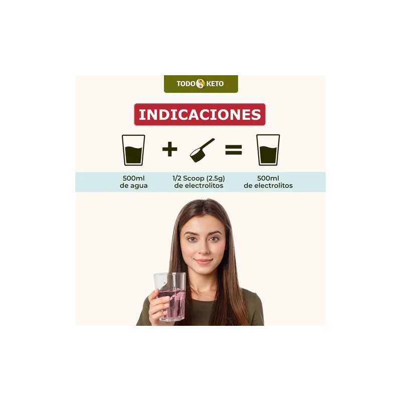 Sales Para Preparar Electrolitos Sin Azúcar Varios Sabores