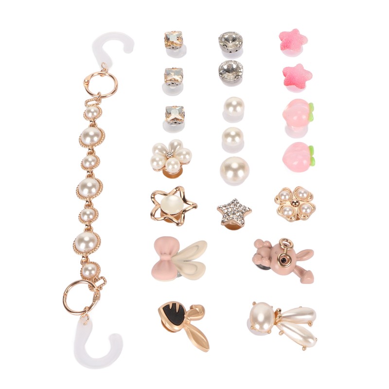 Decorative Shoe Clips Fashionable Shiny Elegant Removable Shoe Decoration Accessory