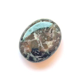 Gemstone Indigo Gabbro Carved Palm Stone/Pocket Palm Stone/Reiki Healing & Crystal Grid for Natural Body Chakra Balancing