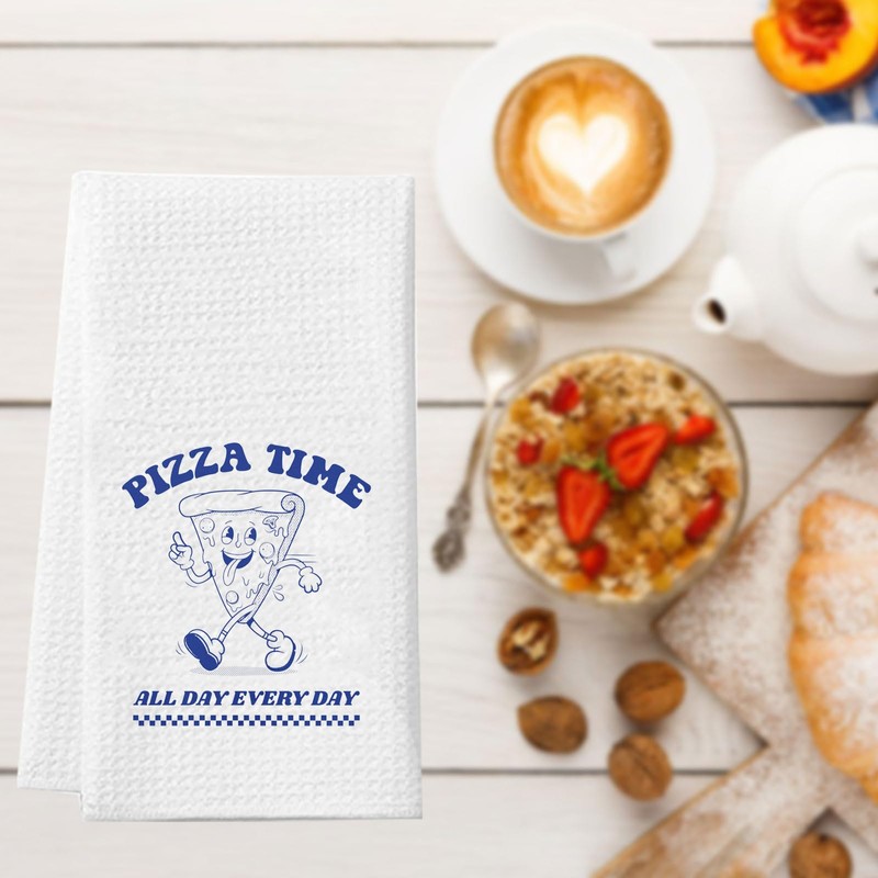 JTOUK Pizza Gifts For Pizza Lovers Pizza Time All Day