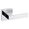 Kwikset Singapore Dummy Door Handle, Single Sided Lever for Closets,