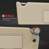 A-Premium Left & Right Sun Visor Assembly Compatible with Honda