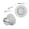 EUROPLAST Ø 150mm Bathroom Fan with Humidity Sensor and Timer