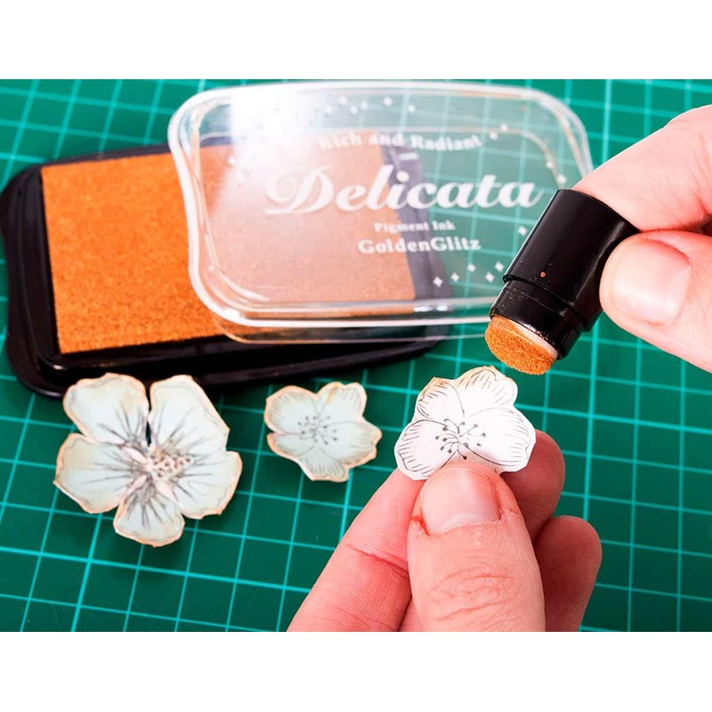 Tsukineko Ink Pad, Champagne, S