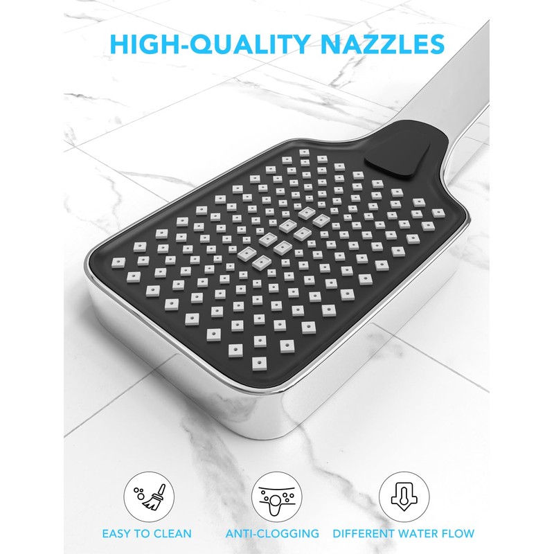 Cabezal de ducha, Cabezal de Ducha de Acero Inoxidable para