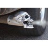 Hammered Aluminum Skull Exhaust Tips - 4", 3", 2.5", 2.25"