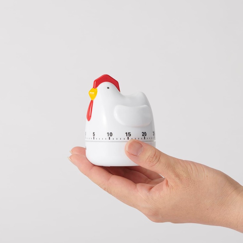 Chatani 870-100 Timer, Chicken W2.6 x D2.6 x Height 3.1