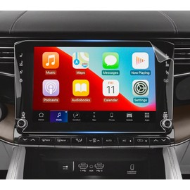 SHAOHAO 2PCS for 2024 2025 Jeep Grand Wagoneer Screen Protector 2022 2023 2024 2025 Jeep Grand Wagoneer Accessories (Base, Series, Obsidian) 12 Inch Anti Fingerprint & Scratch Car Display Screen Cover