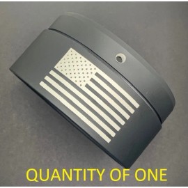 Just The Exhaust Tip "Basic-F" Black End Cap Fits Tab Performance / Exhaust Muffler Tip fits on 4.5"