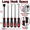 XQX 11Pcs Precision Pick & Hook Set with Scraper and
