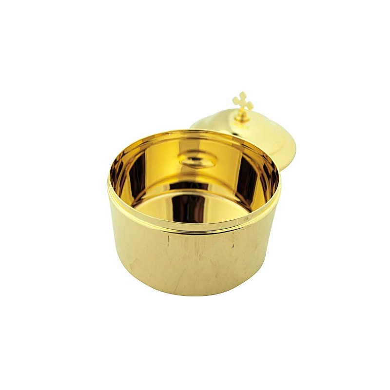 Single Ciboria with Lid | Large Communion Host Container |