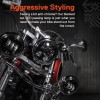 Unbranded For Harley Road King Classic 7" LED Headlight Projector